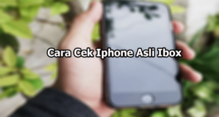 Cara Cek Iphone Asli Ibox