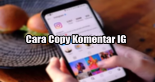 Cara Copy Komentar IG