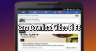 Cara Download Video Di FB Lite