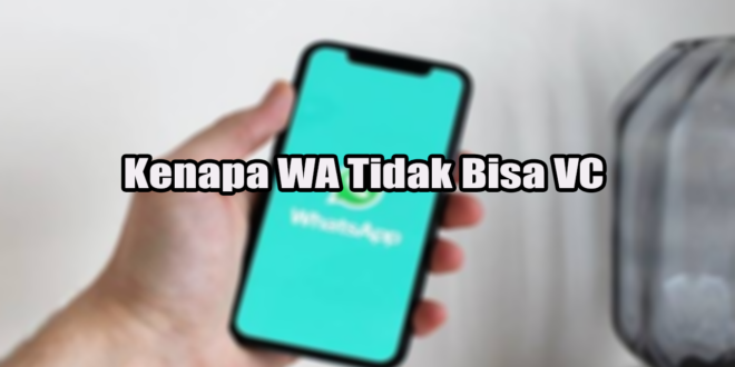 Kenapa WA Tidak Bisa VC